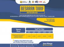 Tarif Tol JORR Naik 20 Juni 2018